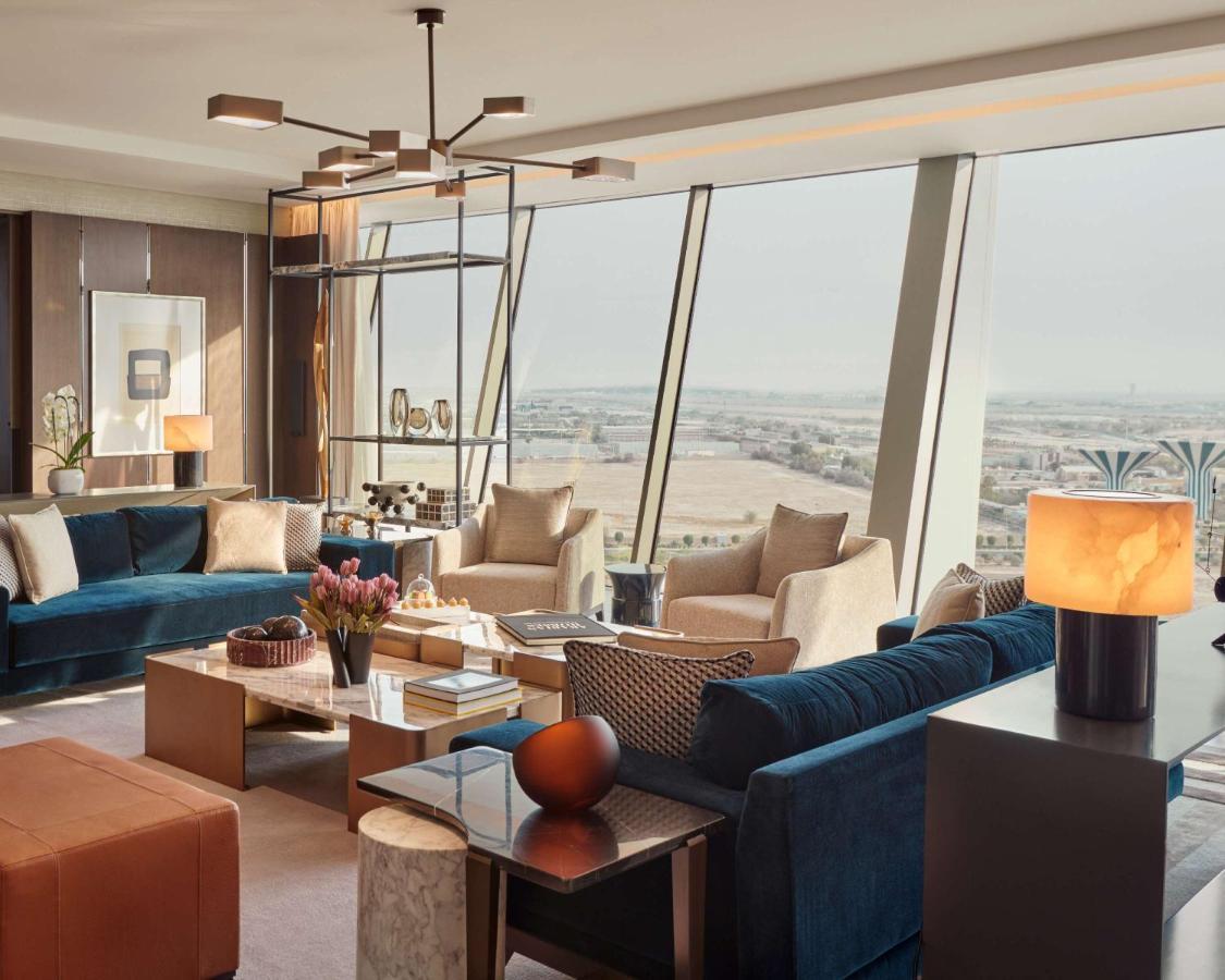 Hotel Grand Hyatt Kuwait Kuwait City Exterior foto The living room of a suite at the Ritz-Carlton, DIFC
